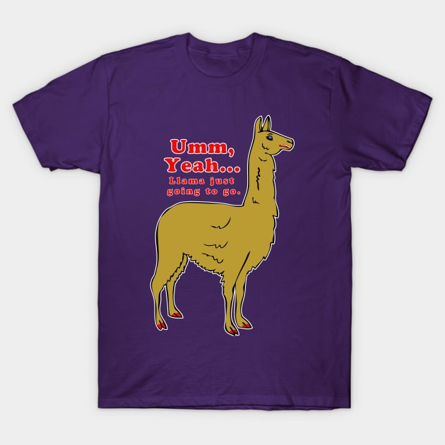 Cute Llama #5 T-Shirt by RockettGraph1cs